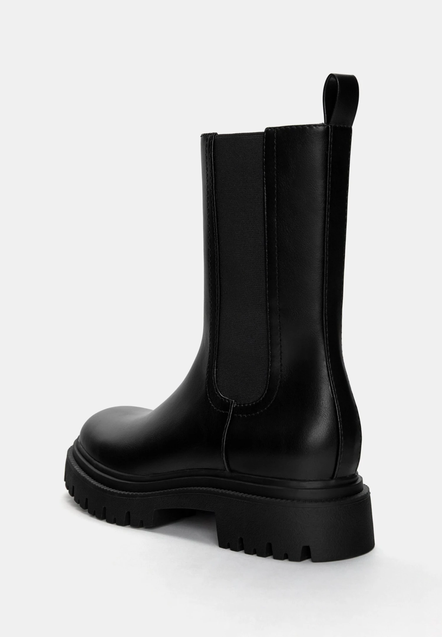 PULL & BEAR CHELSEA WITH TRACK - Stivaletti Con Plateau - Black 5 PULL & BEAR CHELSEA WITH TRACK - Stivaletti Con Plateau - Black - immagine 3