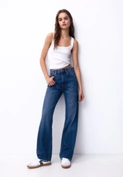 PULL & BEAR BasicJeans A SigarettaLight Blue Donna Jeans PUC21N0M2-K13 -Pull & Bear 55c6801f723349fcb3aeb7ed1ba40c84
