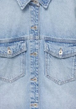 PULL & BEAR With PocketsGiacca Di JeansBlue Denim Donna Giacche E Blazer PUC21G0IL-K11 -Pull & Bear 563f33d1d8cf44f696d9bbffc5cc8b03