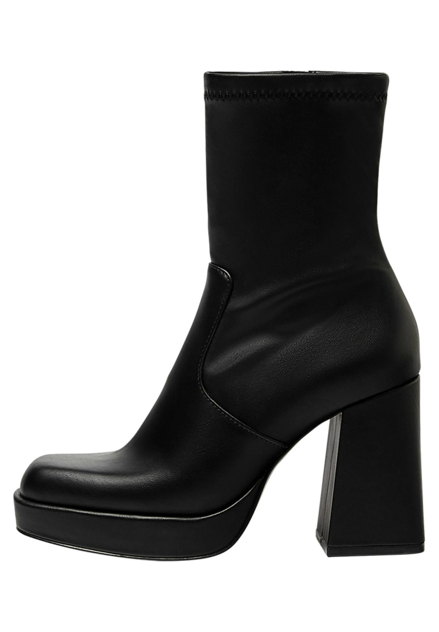 PULL & BEAR Stretch - Stivaletti Con Tacco - Black 4 PULL & BEAR Stretch - Stivaletti Con Tacco - Black - immagine 2