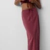 PULL & BEAR Bambula Rustic Gonna LungaDark Red Donna Gonne PUC21B0K7-G11 -Pull & Bear 56bb3c014480445bb36f73d937210730