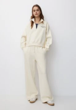 PULL & BEAR Wide LegPantaloni SportiviBeige Donna Pantaloni PUC21A0V2-B11 9 PULL & BEAR Wide LegPantaloni SportiviBeige Donna Pantaloni PUC21A0V2-B11 -Pull & Bear 56d521dc31c64b27aee8d8b23f22223e