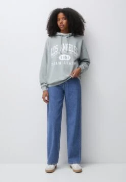 PULL & BEAR Los AngelesFelpaLight Green Donna Felpe PUC21J123-M11 -Pull & Bear 575792065a964c35affa1868568b08c5