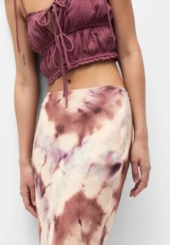 PULL & BEAR Tie-Dye - Gonna Lunga - Light Pink -Pull & Bear 59053444638447c2b715633f14303bef