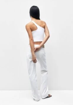 PULL & BEAR Asymmetric TopWhite Donna T-shirt E Top PUC21D2DR-A11 -Pull & Bear 59402abf6f4344ed8f6812e9453c8a86