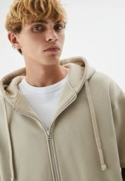 PULL & BEAR Basic HoodieFelpa Con ZipBeige Donna Felpe PUC21009L-B11 -Pull & Bear 5a7949a36d434810bf3efa66fd625f8c