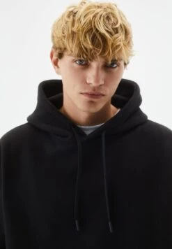 PULL & BEAR Basic Coloured - Felpa Con Cappuccio - Black 15 PULL & BEAR Basic Coloured - Felpa Con Cappuccio - Black -Pull & Bear 5ba905bb002f41589bd0a48e163f8a23