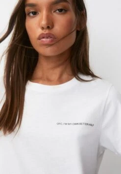 PULL & BEAR Short SleeveT-Shirt Con StampaWhite Donna T-shirt E Top PUC21D2JH-A11 -Pull & Bear 5c139e609c564723806e860387d0d37d