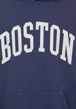 PULL & BEAR Boston University-StyleFelpa Con CappuccioDark Blue Donna Felpe PUC21J10H-K11 -Pull & Bear 5d11215c36064579a4ae65fef9905768