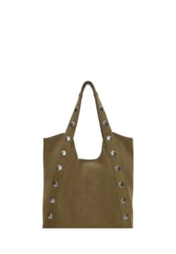 PULL & BEAR SHOPPER - Shopping Bag - Khaki