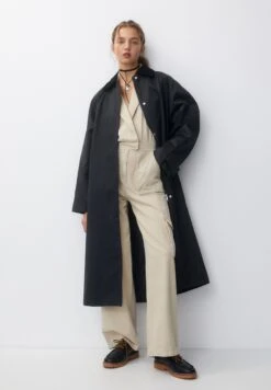 PULL & BEAR WaxedCappotto CortoDark Blue Donna Cappotti PUC21U0GU-K11