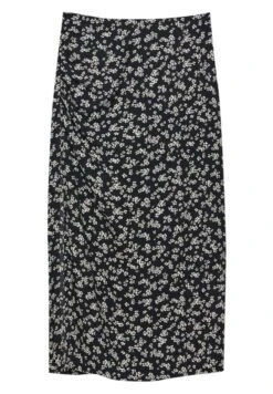 PULL & BEAR FloralGonna A TubinoBlack Donna Gonne PUC21B0JX-Q11 -Pull & Bear 5e945502e2ef48659616acb5d742f9b9