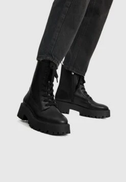 PULL & BEAR Stivaletti StringatiBlack Donna Stivaletti PUC11N04V-Q11