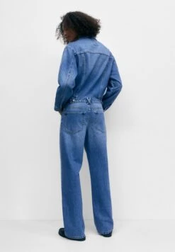PULL & BEAR Long Sleeve Tuta JumpsuitBlue Denim Donna Tute Jumpsuit PUC21T09U-K11 -Pull & Bear 5f5afbec94b54772b23069104935d544