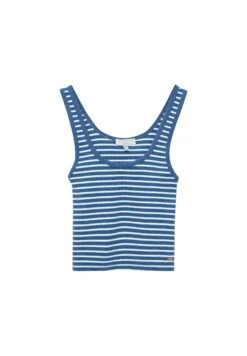 PULL & BEAR Basic StripedTopMottled Blue Donna T-shirt E Top PUC21D2IF-K12 11 PULL & BEAR Basic StripedTopMottled Blue Donna T-shirt E Top PUC21D2IF-K12 -Pull & Bear 5fce8655bbb24291b1fae78b5db4051d