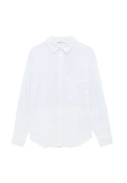 PULL & BEAR Langen ÄrmelnCamiciaWhite Donna Camicie E Bluse PUC21E0RV-A11 -Pull & Bear 601157c2b8034363ad9b04db6b592acb