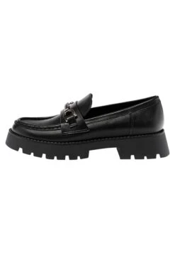 PULL & BEAR Mit Metallapplikation - Scarpe Senza Lacci - Black