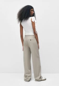 PULL & BEAR With DartsPantaloniMottled Brown Donna Pantaloni PUC21A0OF-O11 -Pull & Bear 61a8c45d59e74a11a451f2fca140a137