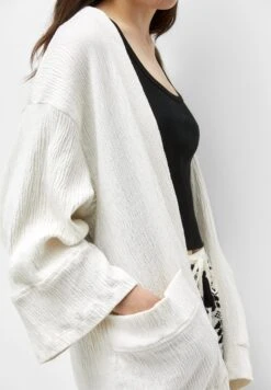 PULL & BEAR Crepe Kimono Giacca LeggeraBeige Donna Giacche E Blazer PUC21G0I5-B11 -Pull & Bear 61ac1ade40b4471dbf273e1a29545315