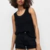 PULL & BEAR Mom-Fit - Shorts Di Jeans - Black Denim -Pull & Bear 6234ddfd68af41d9980691e0cf3830a0