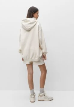 PULL & BEAR Brooklyn Felpa Con CappuccioBeige Donna Felpe PUC21J10U-B11 -Pull & Bear 62895ef4d8bb47b8bfa23e40888841f8