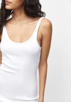 PULL & BEAR Basic Midi - Vestito Di Maglina - White -Pull & Bear 63019820552a4e60b9e968bc3fc8aa3e