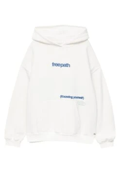 PULL & BEAR Follow Your Potential Felpa Con CappuccioWhite Donna Felpe PUC21J119-A11 15 PULL & BEAR Follow Your Potential Felpa Con CappuccioWhite Donna Felpe PUC21J119-A11 -Pull & Bear 63a872bdf22a459e9aa4ddd1a30dfc13