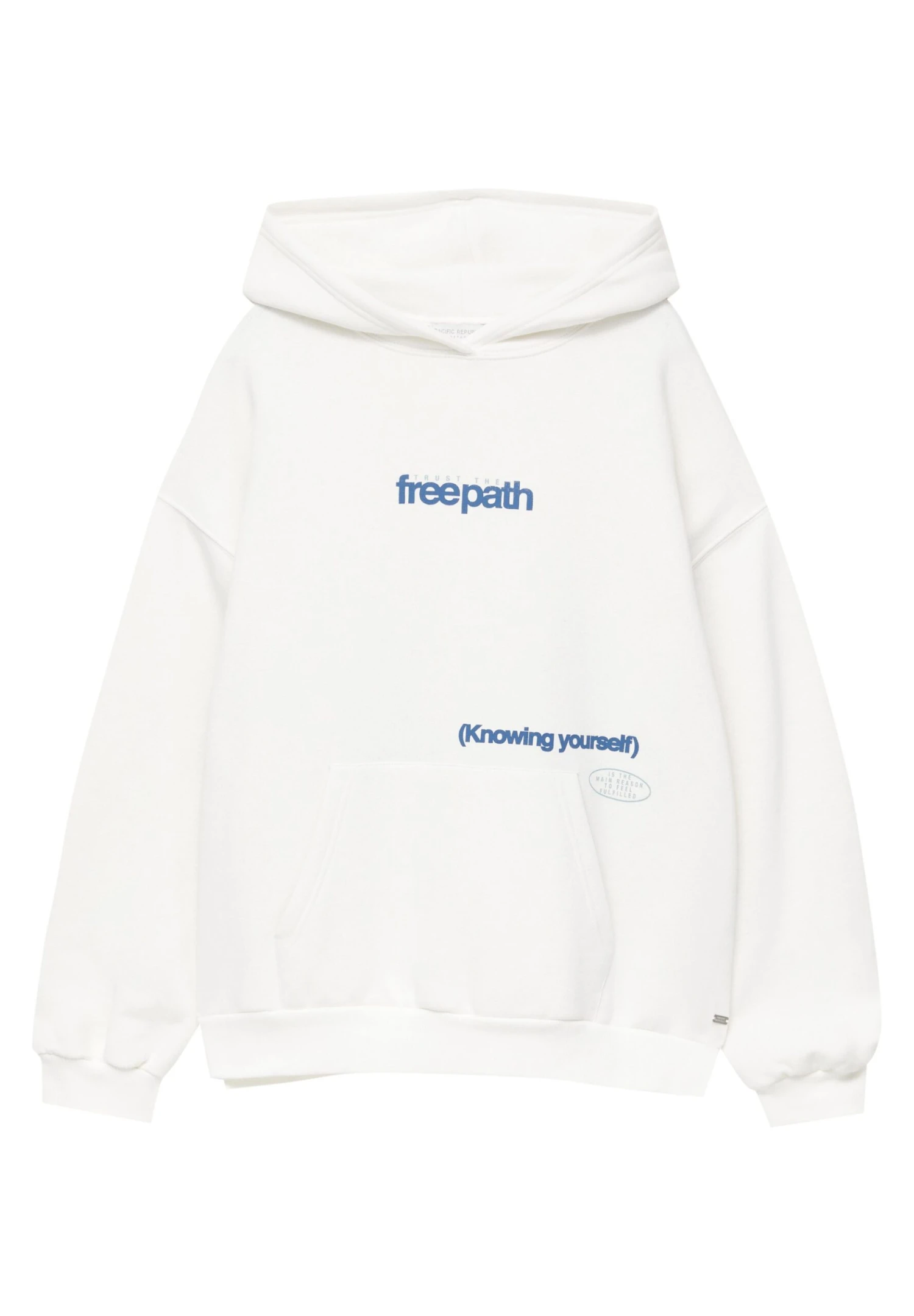 PULL & BEAR Follow Your Potential Felpa Con CappuccioWhite Donna Felpe PUC21J119-A11 8 PULL & BEAR Follow Your Potential Felpa Con CappuccioWhite Donna Felpe PUC21J119-A11 - immagine 6