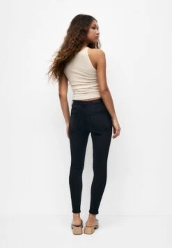 PULL & BEAR High WaistedJeans Skinny FitMottled Black Donna Jeans PUC21N0KE-Q11 11 PULL & BEAR High WaistedJeans Skinny FitMottled Black Donna Jeans PUC21N0KE-Q11 -Pull & Bear 63ca4596e6174ae4ac0e08630f203b98