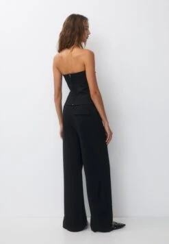 PULL & BEAR Smart With Buttons At The WaistPantaloniBlack Donna Pantaloni PUC21A0VL-Q11 11 PULL & BEAR Smart With Buttons At The WaistPantaloniBlack Donna Pantaloni PUC21A0VL-Q11 -Pull & Bear 640d4077a61f41238665ba9417872281