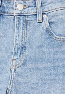 PULL & BEAR High-Waist - Jeans A Zampa - Blue Denim -Pull & Bear 641566d612fd43648ba0a647d7294fbc