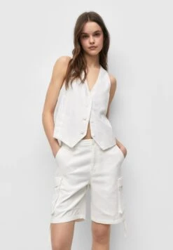 PULL & BEAR Bermuda- Shorts - Beige