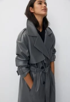 PULL & BEAR TrenchGrey Donna Cappotti PUC21U0ED-C11 -Pull & Bear 66b77a80ad3545bdbe069aa619988ff2