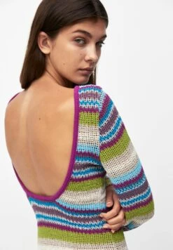 PULL & BEAR Crochet Open BackAbito In MagliaGreen Donna Vestiti PUC21C130-M11 -Pull & Bear 66cb2ade8f284cfebb2a86fd6adddb04