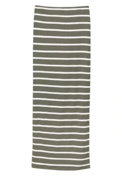 PULL & BEAR Long Striped - Gonna Lunga - Khaki -Pull & Bear 688fbfb1e79e4c98a00cd5a9dc11656b