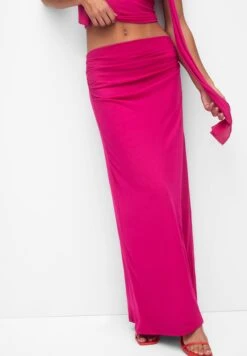 PULL & BEAR Long Straight - - Gonna Lunga - Pink -Pull & Bear 68f666cfe0354f4f9adeec3c847340ef