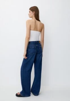 PULL & BEAR Strapless - Top - White 10 PULL & BEAR Strapless - Top - White -Pull & Bear 699bafc0178b4c13923749707baf70b7