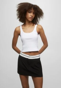 PULL & BEAR Basic TankTopWhite Donna T-shirt E Top PUC21D28H-A11