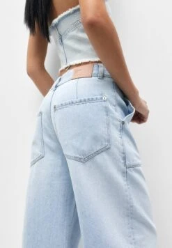 PULL & BEAR Carpenter- Jeans A Sigaretta - Blue -Pull & Bear 6ccae93bef4a42e1ae3c66cee01c2c4f