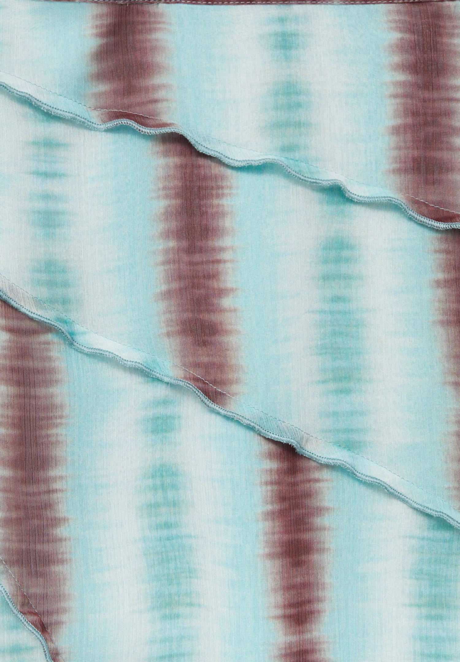 PULL & BEAR Tie-DyeWith Seam Details - Gonna A Campana - Blue 9 PULL & BEAR Tie-DyeWith Seam Details - Gonna A Campana - Blue - immagine 7