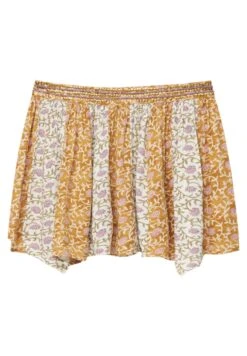 PULL & BEAR Asymmetric - Gonna A Pieghe - Ochre -Pull & Bear 6e5dd5c8359a49579e7f7b7cd5a2e896