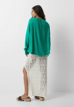 PULL & BEAR Rustic - Camicetta - Green -Pull & Bear 711a95d5869840a9acd399ef162ebe3f