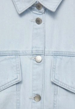 PULL & BEAR Cropped OverGiacca Di JeansStone Blue Denim Donna Giacche E Blazer PUC21G0I0-K11 -Pull & Bear 711bd2c4fe1449b596babef125e04a1e