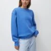 PULL & BEAR Round Neck - Felpa - Blue -Pull & Bear 72782e6f25864e6d9051a3ca8792d3b5