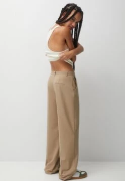 PULL & BEAR Darted SmartPantaloniBrown Donna Pantaloni PUC21A0SV-O11 -Pull & Bear 72bfa09d0fd94d78ad21ee300c7ec781