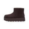 PULL & BEAR FLAT - Stivali Da Neve - Dark Brown