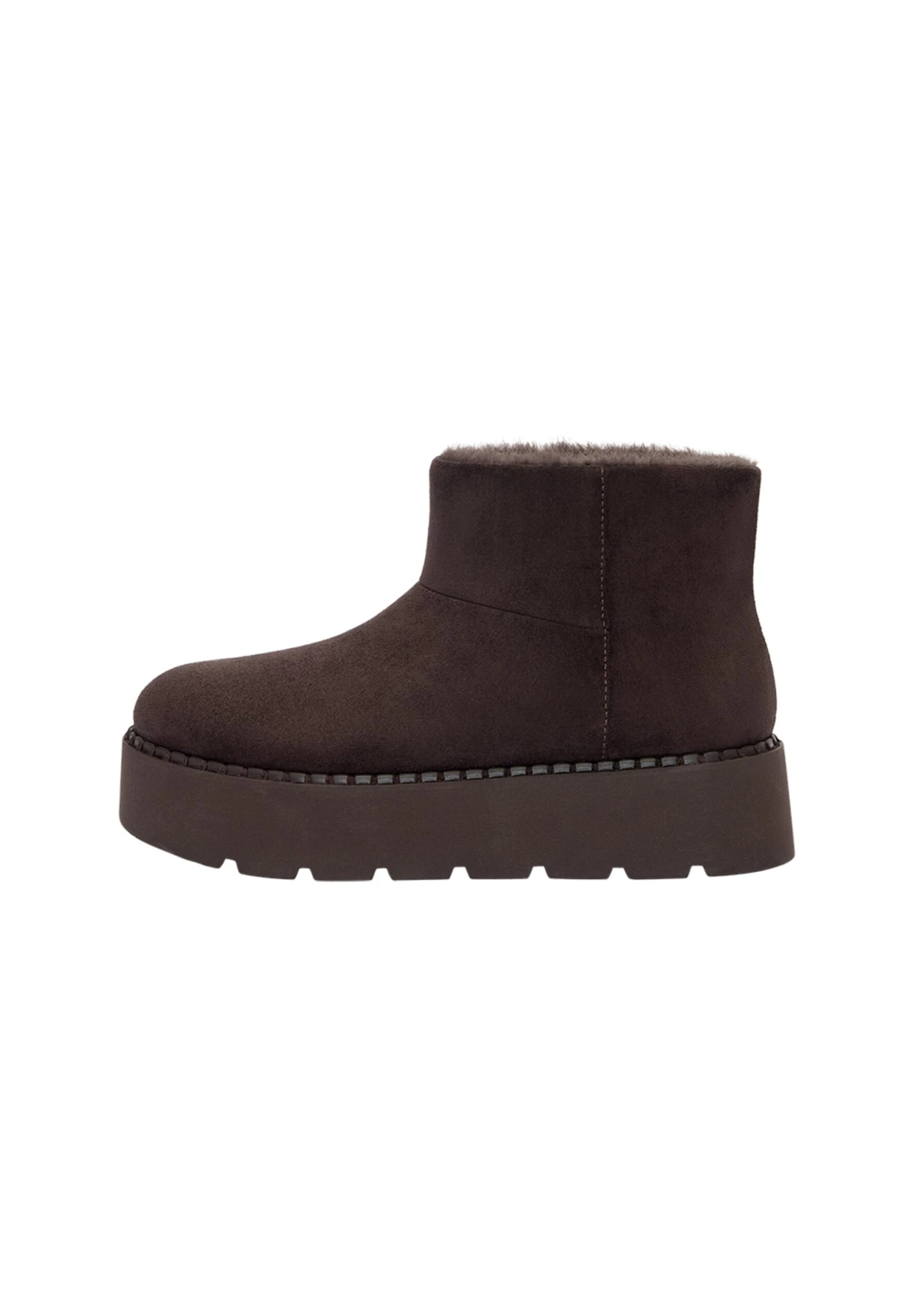 PULL & BEAR FLAT - Stivali Da Neve - Dark Brown 3 PULL & BEAR FLAT - Stivali Da Neve - Dark Brown