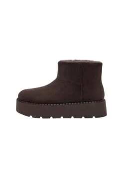 PULL & BEAR FLAT - Stivali Da Neve - Brown -Pull & Bear 72d60eadc7c34ecdbc55ff0b7043da81