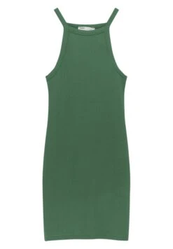 PULL & BEAR Short Halter Abito In MagliaGreen Donna Vestiti PUC21C11H-M11 -Pull & Bear 737167239fd143d1bb703ed4e23ef94e