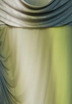 PULL & BEAR Ombré-Long - Vestito Lungo - Green -Pull & Bear 74072d7de3af4ff78adc47eb6d91874a